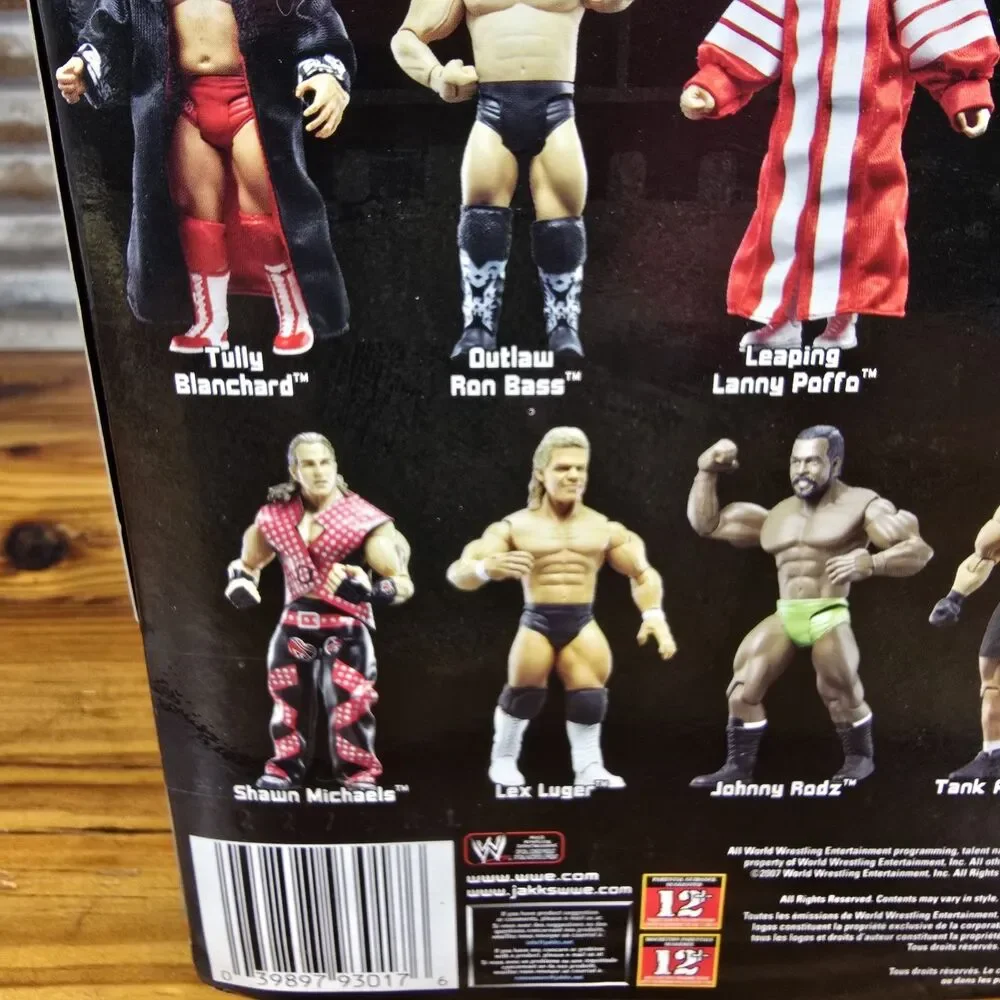 2007 Jakks WWE Classic Super Stars Collector Series #15 Lex Luger Action Figure